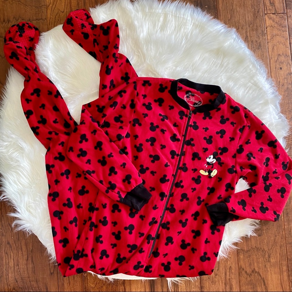 Mickey Mouse Adult Fleece Onesie Pajamas